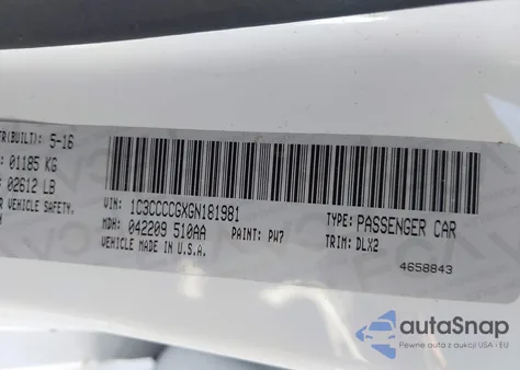 2016 Chrysler 200 C Platinum from USA, damaged, VIN 1C3CCCCGXGN181981